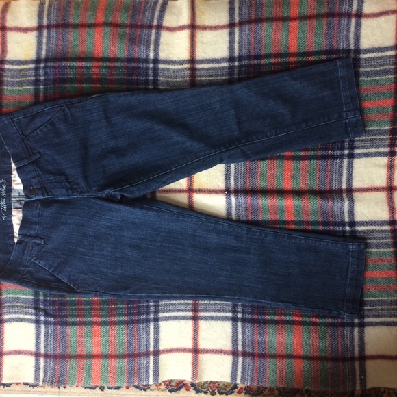 Old Navy Cropped Cigarette Trouser Jeans,  SZ 4 - Picture 3 of 8
